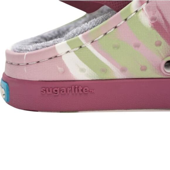 NATIVE Kids/Youth Pink Jefferson Beach Cozy Little Kids Slip On Shoe | NEW/NIB! - Picture 4 of 11
